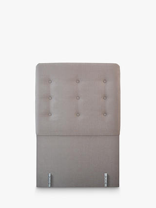 Vispring Clio Full Depth Upholstered Headboard, Single, FSC-Certified (Chipboard)