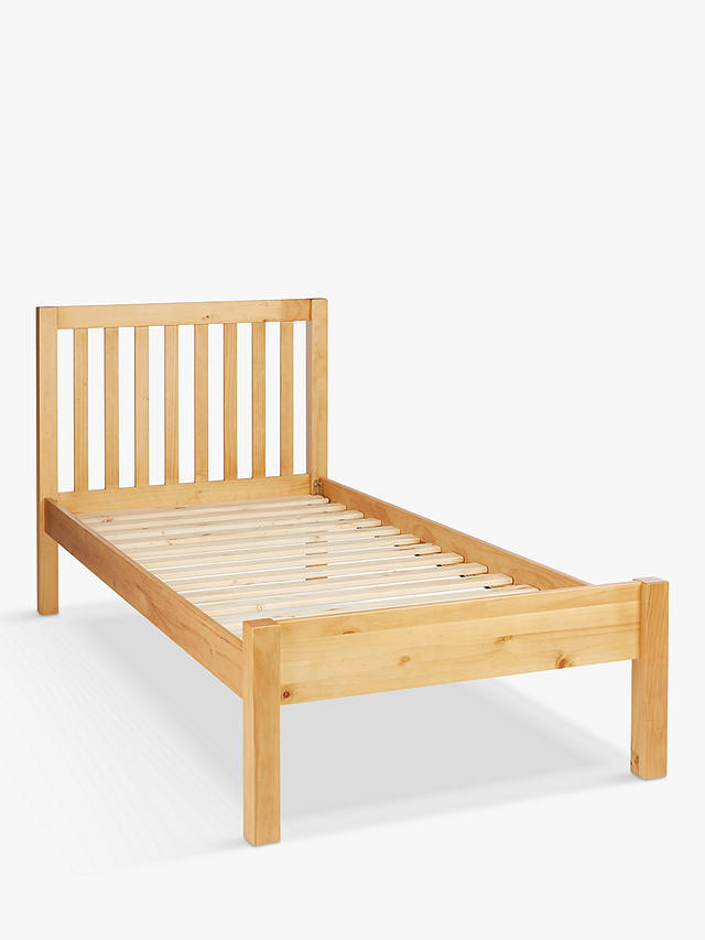 ANYDAY John Lewis & Partners Wilton Child Compliant Bed Frame, Single, Natural