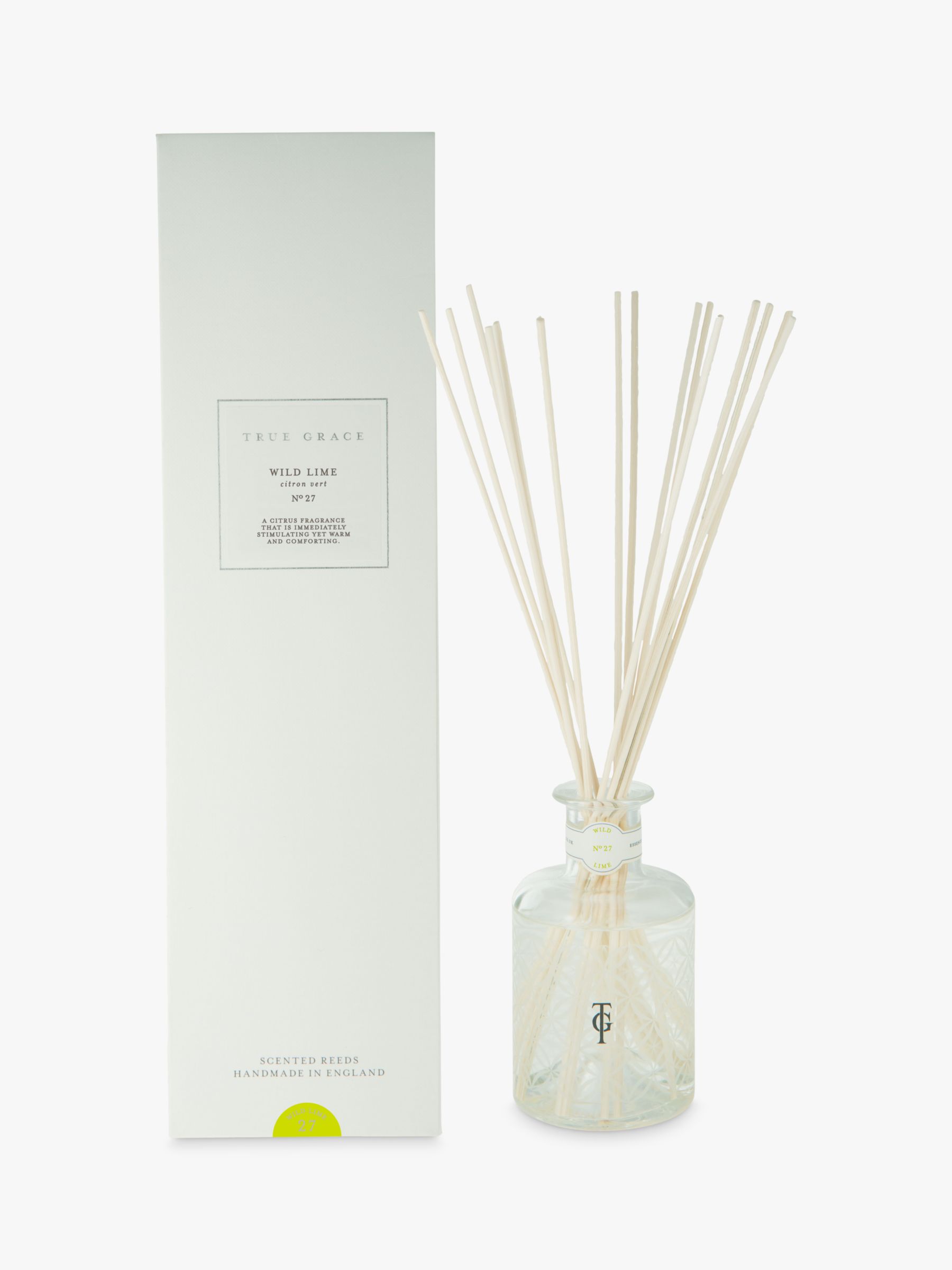 True Grace Wild Lime Reed Diffuser, 200ml