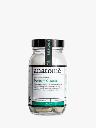 anatomē Detox + Cleanse Health Supplement, 60 Capsules