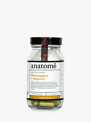 anatomē Womens Health: Menosupport + Renewal Health Supplement, 60 Capsules