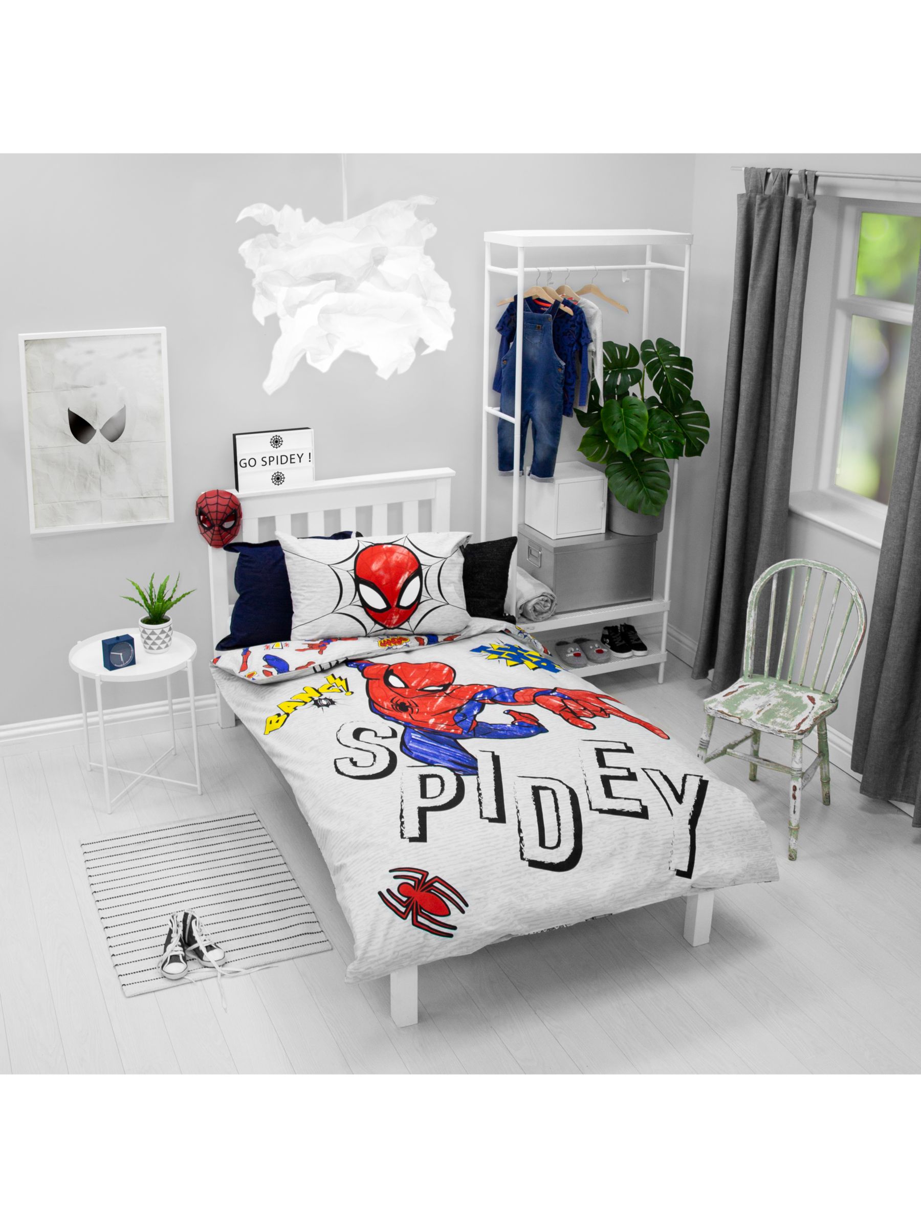 spiderman bed sheets single