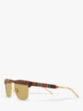 Gucci GG0603S Men's Rectangular Sunglasses