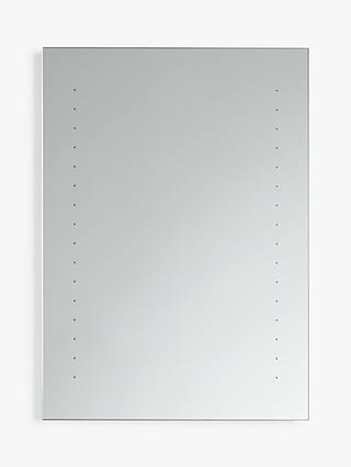 John Lewis & Partners Pixel Wall Mounted Illuminated Bathroom Mirror, Medium