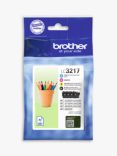 Brother LC3217 Ink Cartridge, Pack of 4, Multi