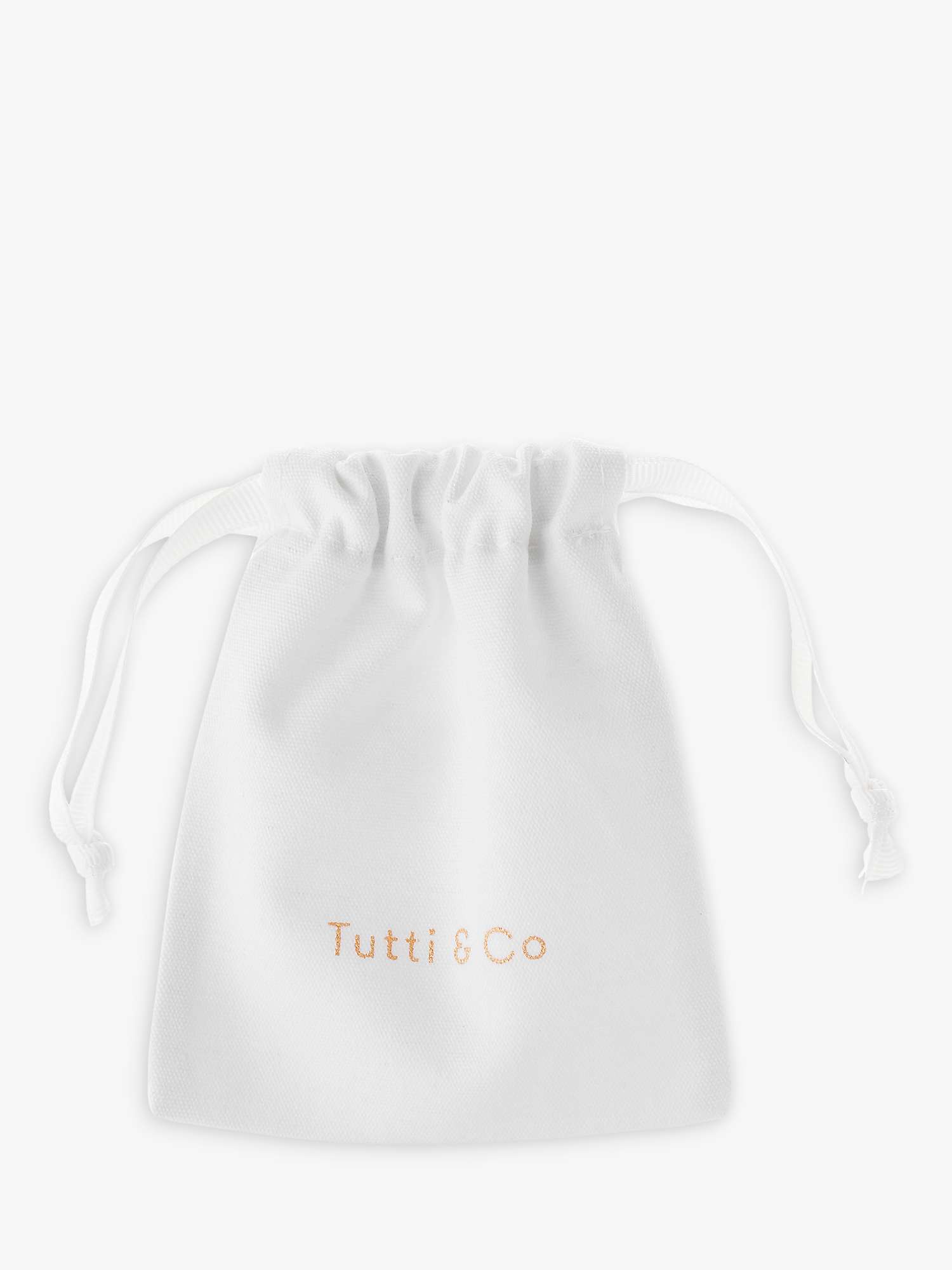 Buy Tutti & Co Coastal Brushed Round Stud Earrings Online at johnlewis.com