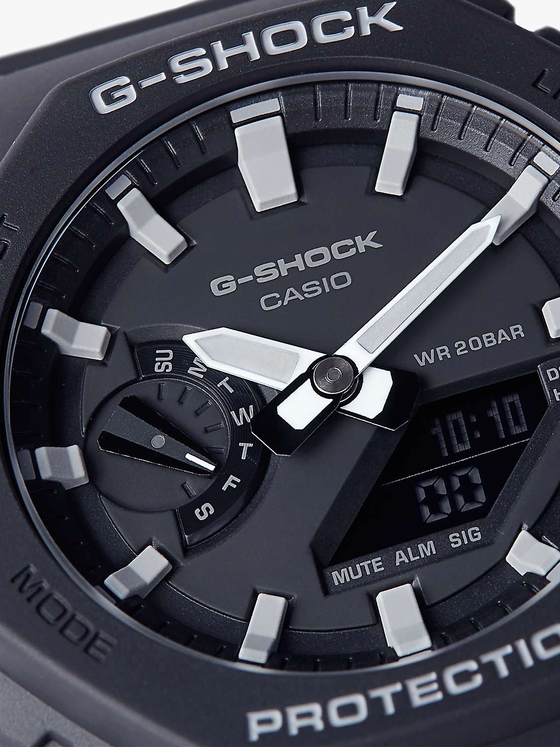 Buy Casio Men's G-Shock Day Resin Strap Watch Online at johnlewis.com