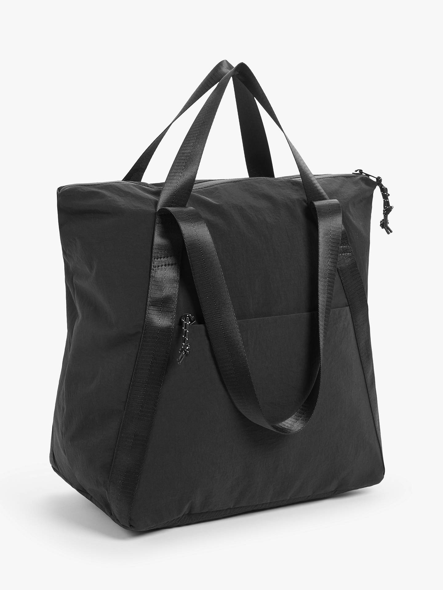 Kin Emi Nylon Tote Bag | Black at John Lewis & Partners