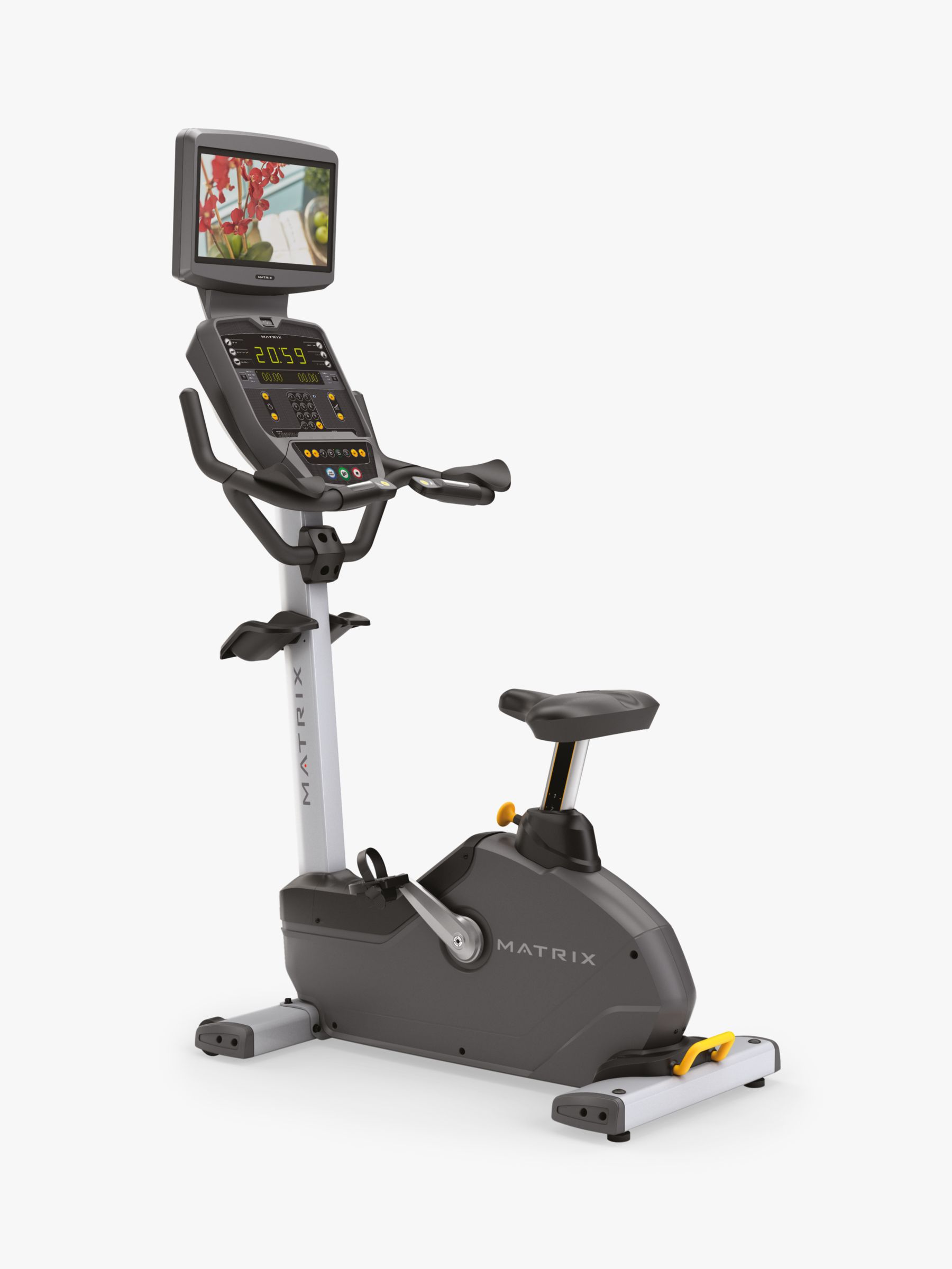 upright stationary bike