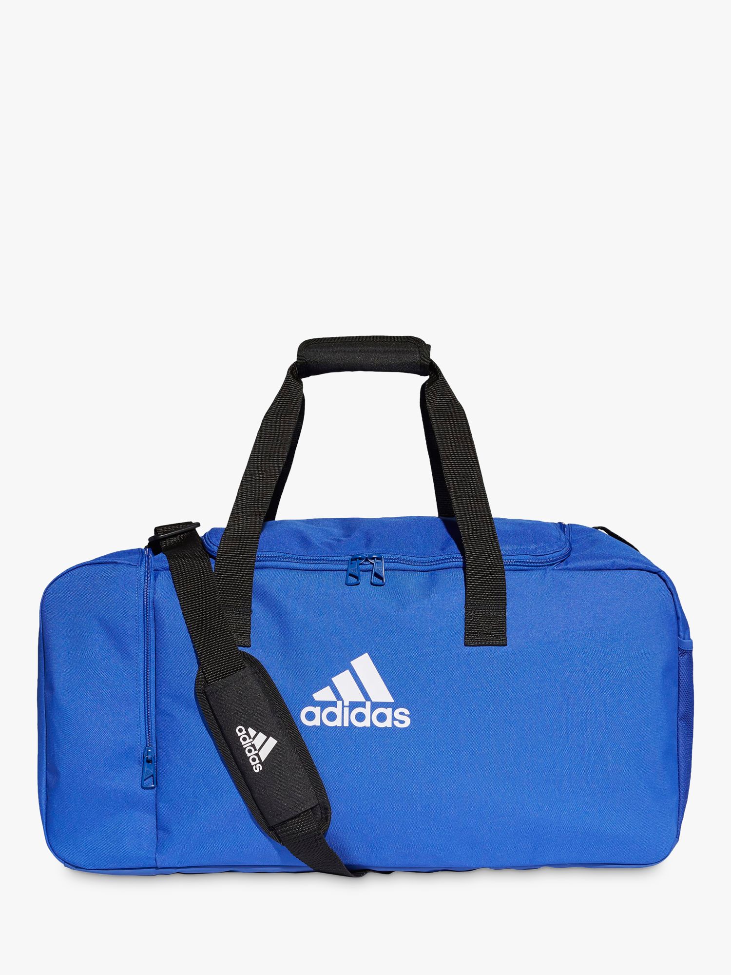 adidas Tiro Duffel Bag, Medium, Bold Blue/White