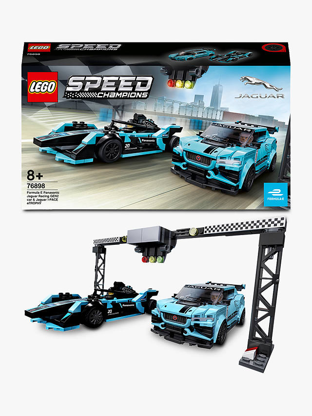 LEGO Speed Champions 76898 Formula E Panasonic Jaguar Racing NEU 