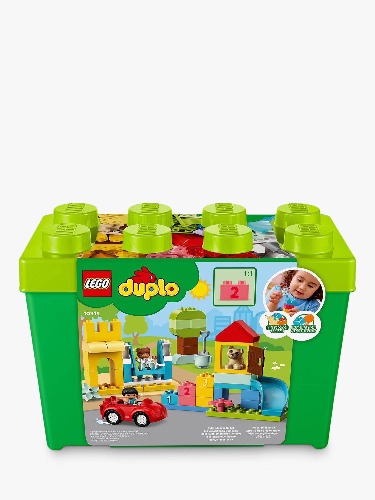 Lego Duplo 10914 Classic Deluxe Brick Box At John Lewis And Partners
