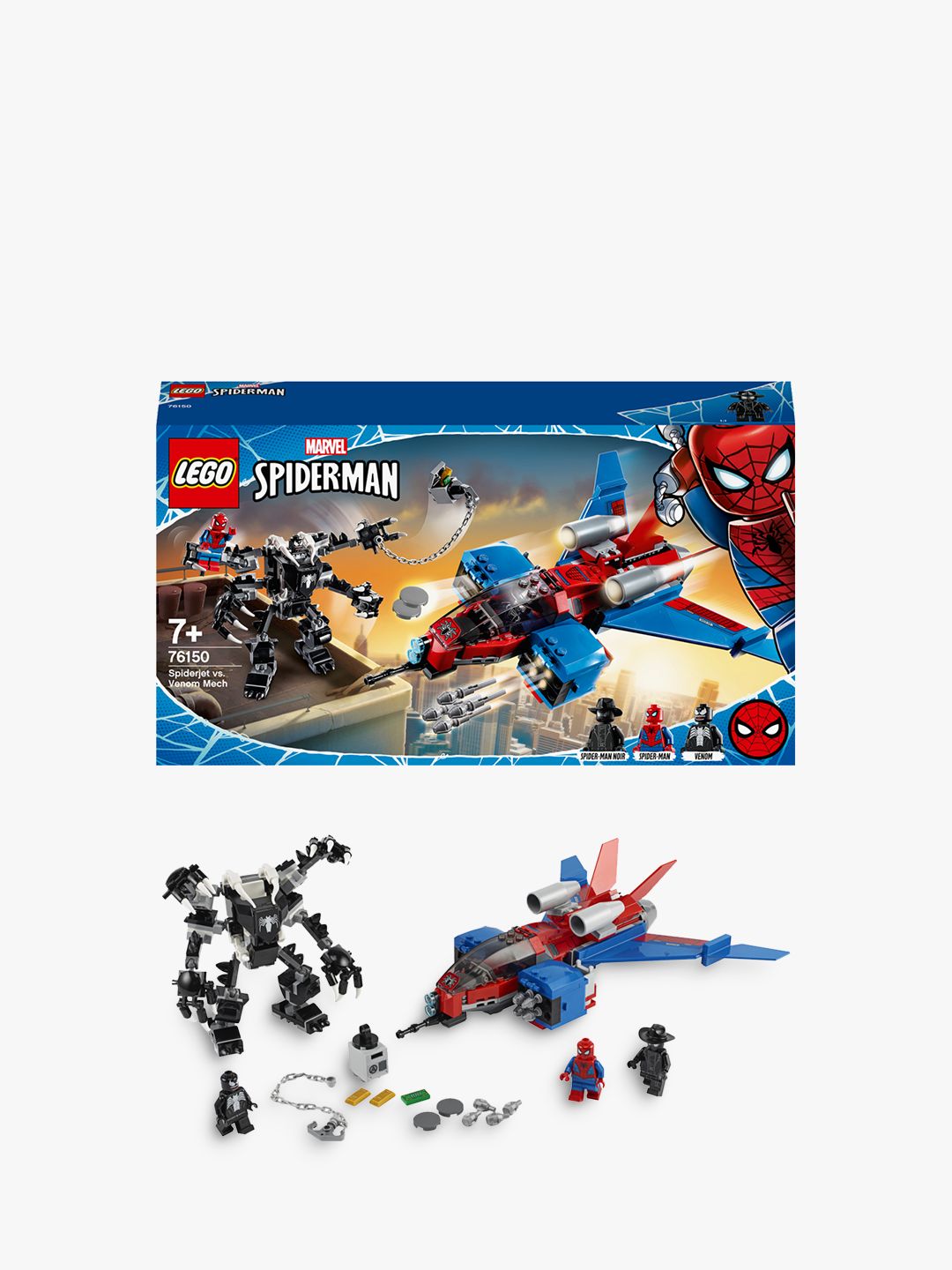 LEGO Marvel Spider-Man 76150 Spider-Man Jet vs. Venom Mech