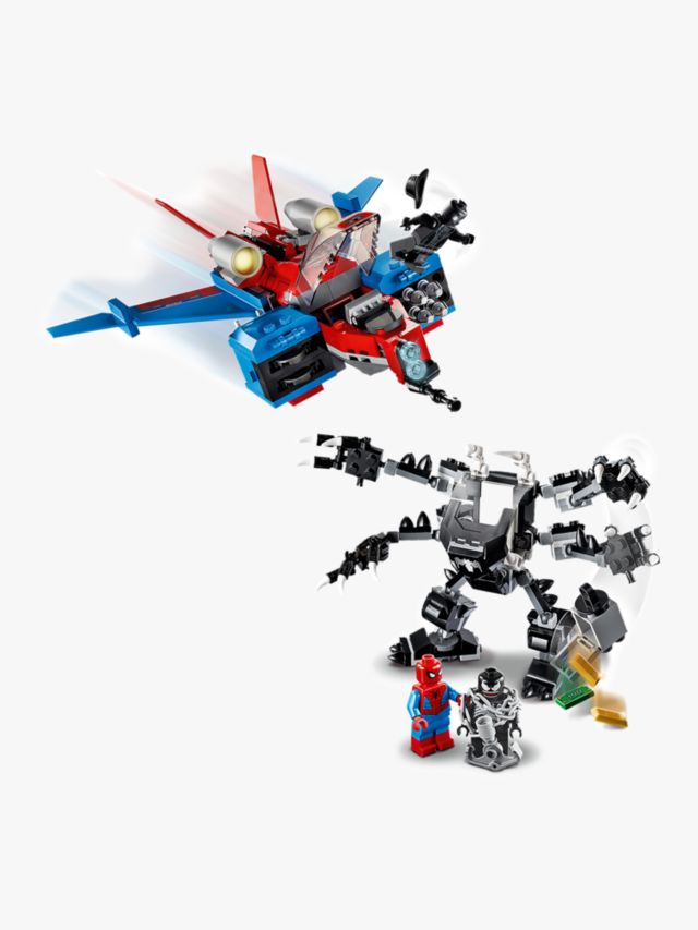 LEGO Marvel Spider Man 76150 Spider Man Jet vs. Venom Mech