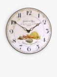 Lascelles Fruits De Mer Wall Clock, 36cm