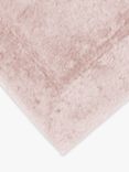 John Lewis Deep Pile Pedestal Mat, Pale Pink