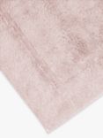 John Lewis Extra Large Deep Pile Bath Mat, Pale Pink