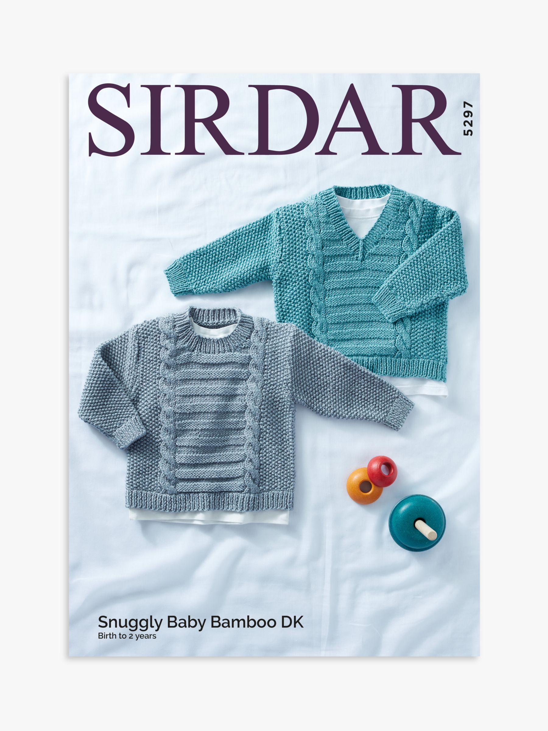 Sirdar 2463 Snuggly Jolly Pulls/jumers/Tops-Original Knitting Pattern