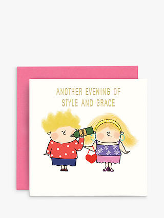 Susan O'Hanlon Style & Grace Birthday Card