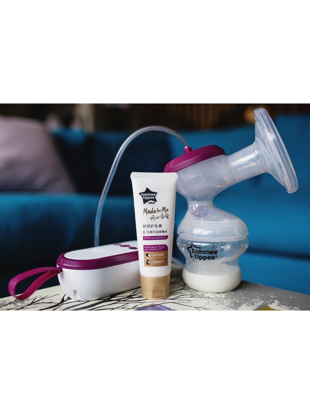 Tommee Tippee - Double Electric Breast Pump w/ Nipple Cream - 40 ml