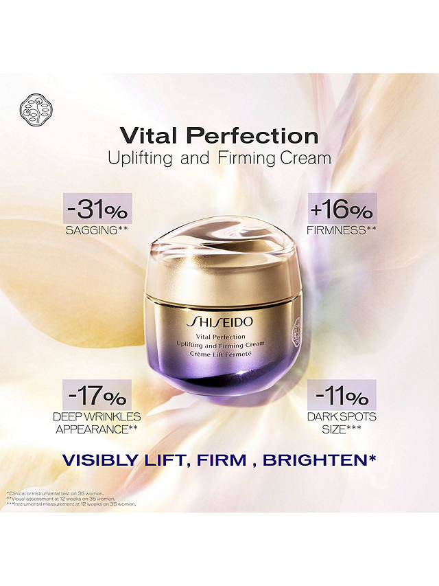 Shiseido Vital Perfection Uplifting and Firming Cream Enriched, 50ml 3