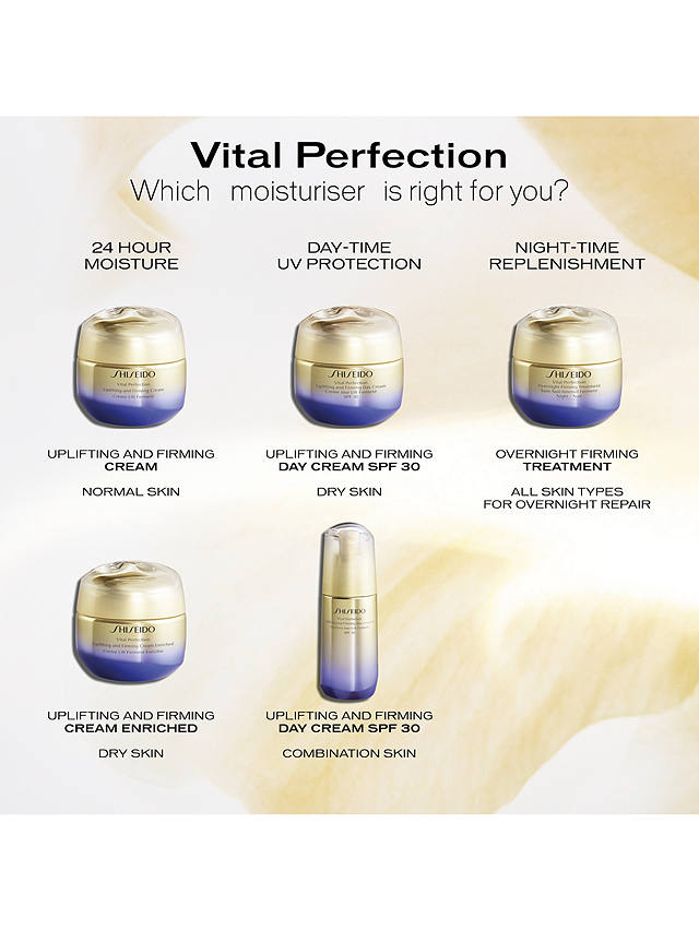 Shiseido Vital Perfection Uplifting and Firming Cream Enriched, 50ml 5