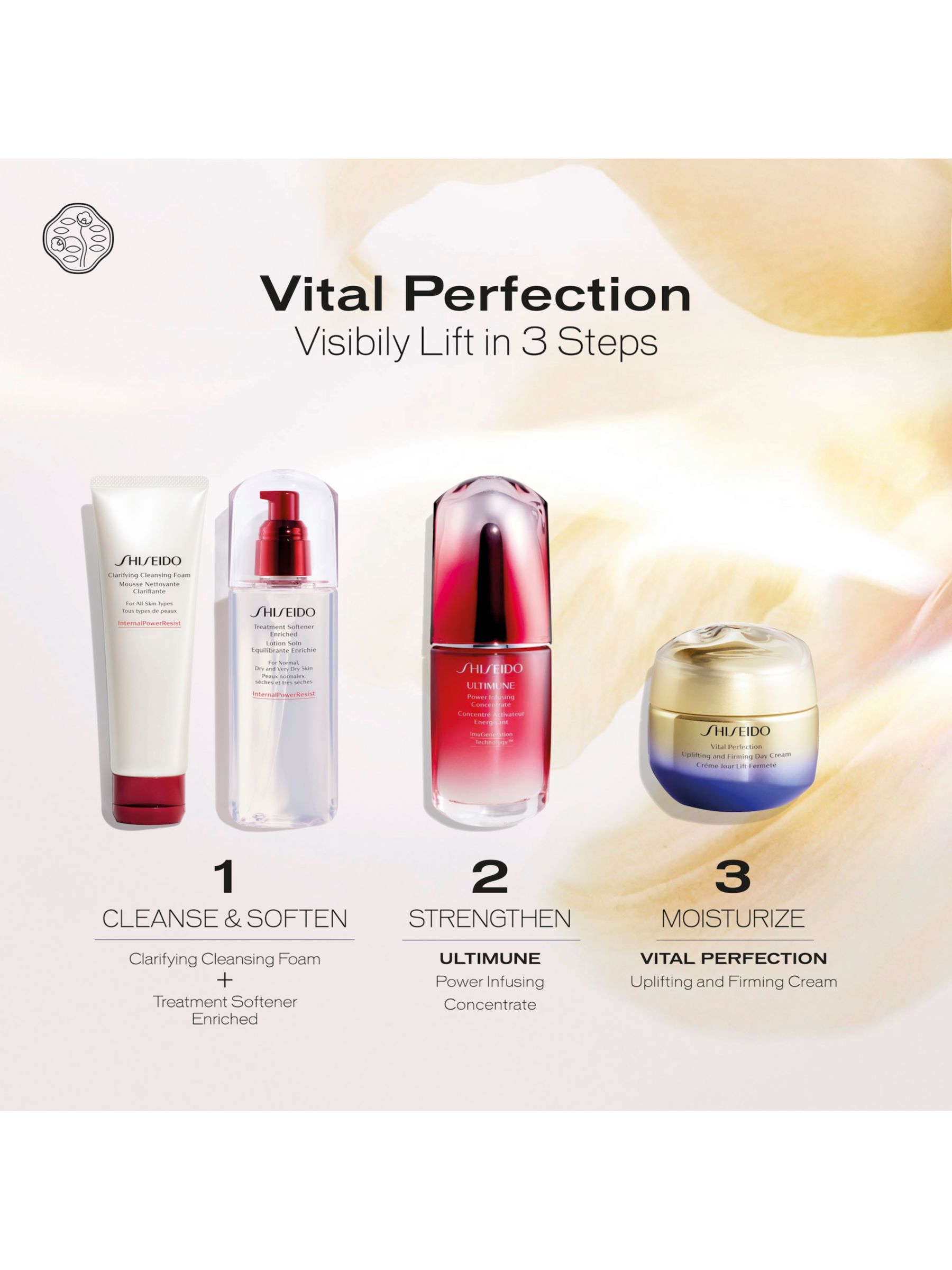 Shiseido Vital Perfection Uplifting and Firming Day Emulsion SPF 30, 75ml 7