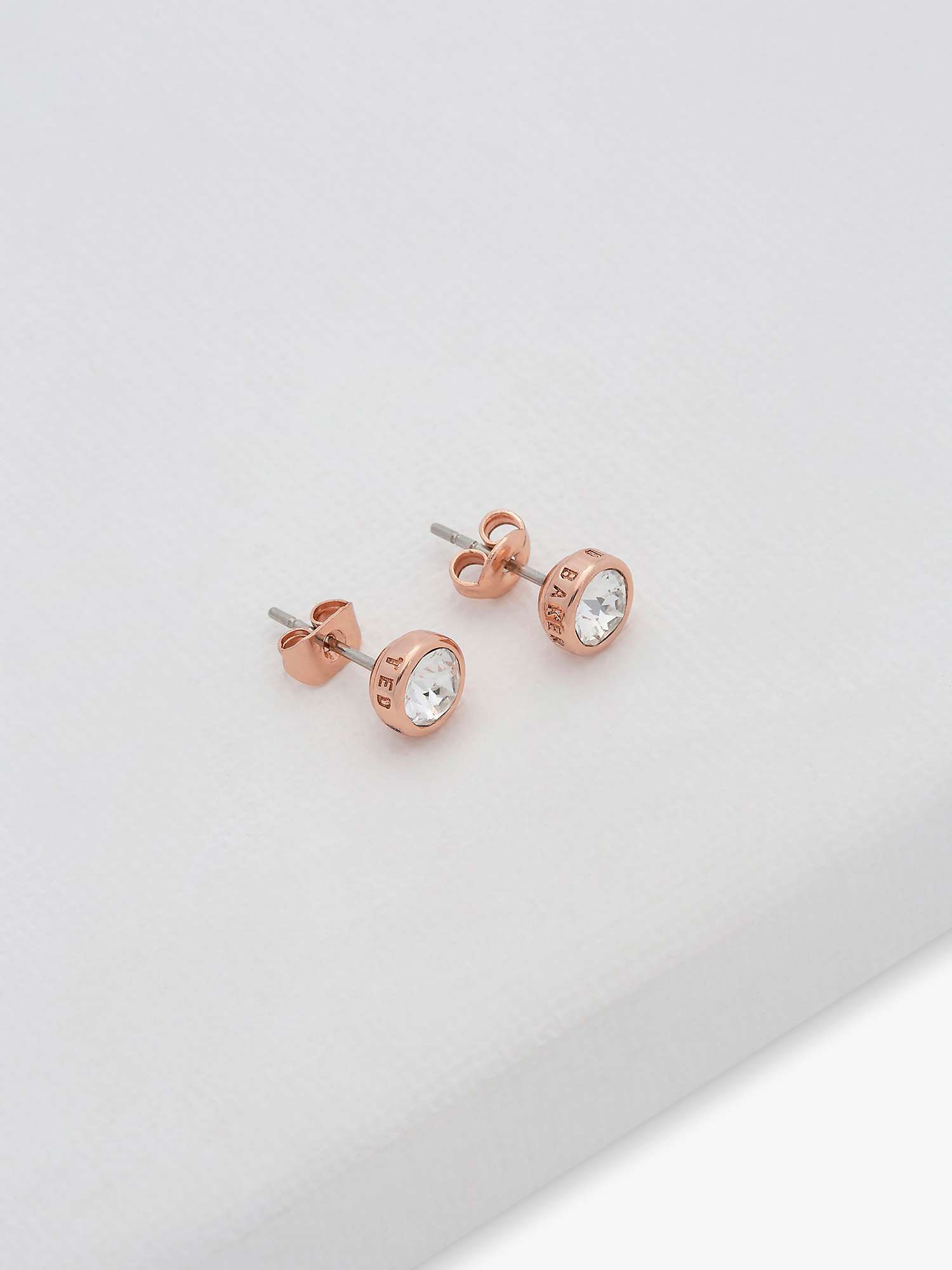 Buy Ted Baker Sinaa Crystal Round Stud Earrings Online at johnlewis.com