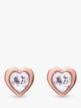 Ted Baker Crystal Heart Stud Earrings
