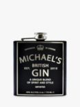 Treat Republic Personalised Vintage Gin Hip Flask, 170ml