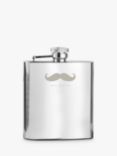 Treat Republic Personalised Stainless Steel Hip Flask, 170ml