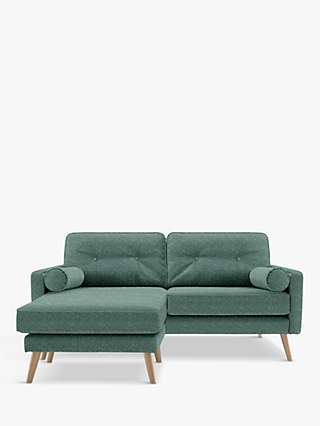 G Plan Vintage The Sixty Five Medium 2 Seater Chaise End Sofa