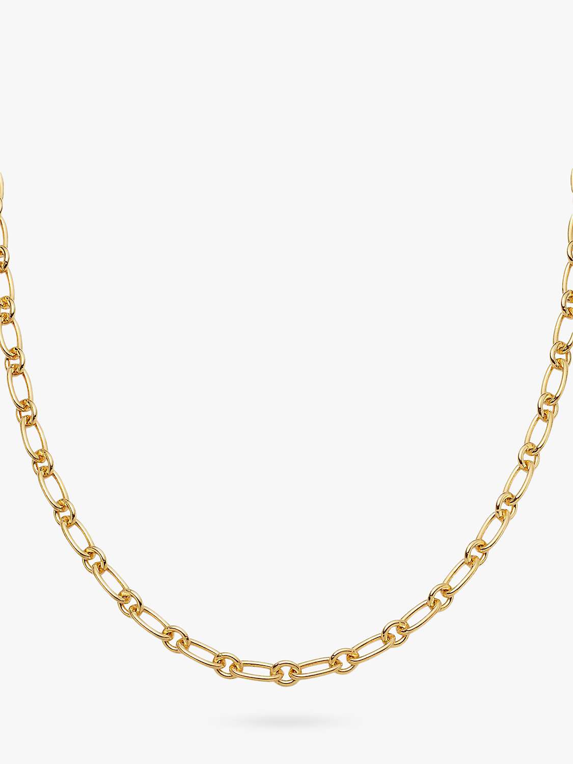 Buy Daisy London Link Chain Necklace, Gold Online at johnlewis.com
