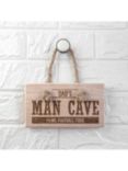 Treat Republic Personalised Man Cave Wooden Sign