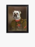 Alan The Dog - Framed Canvas, 41 x 36.5cm, Multi