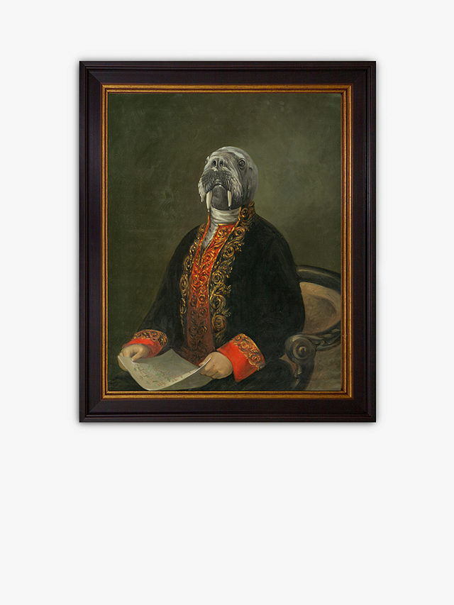 Fergus - Framed Canvas, 41 x 36.5cm, Multi