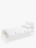 Great Little Trading Co Star Bright Child Compliant Bed Frame, Single, White