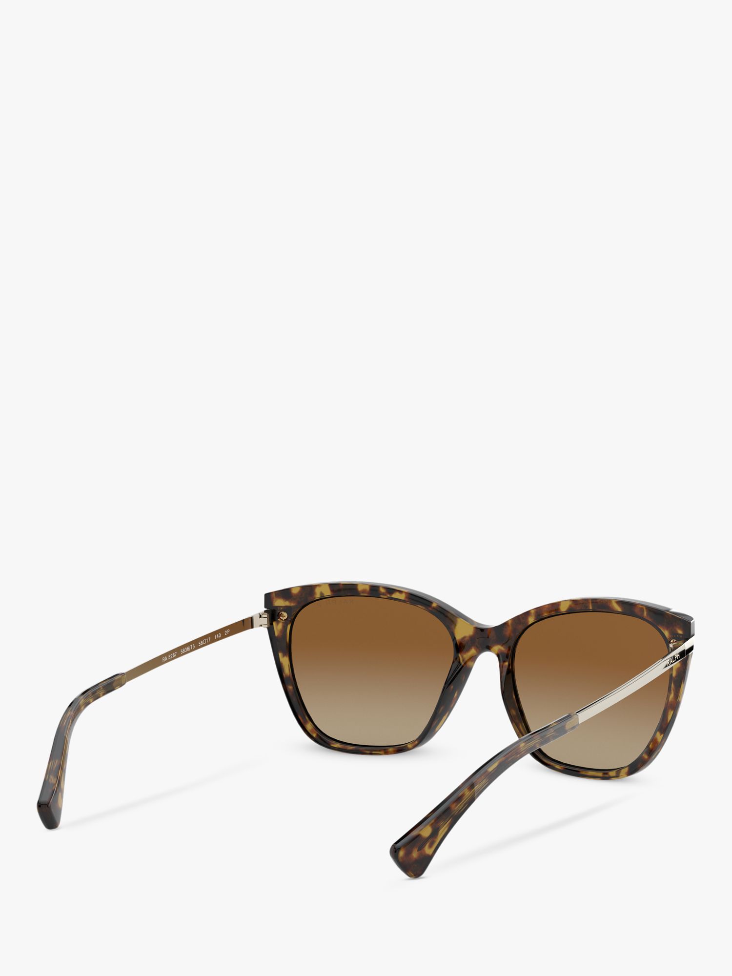 Ralph Lauren RA5267 Women's Butterfly Sunglasses, Havana/Brown Gradient ...