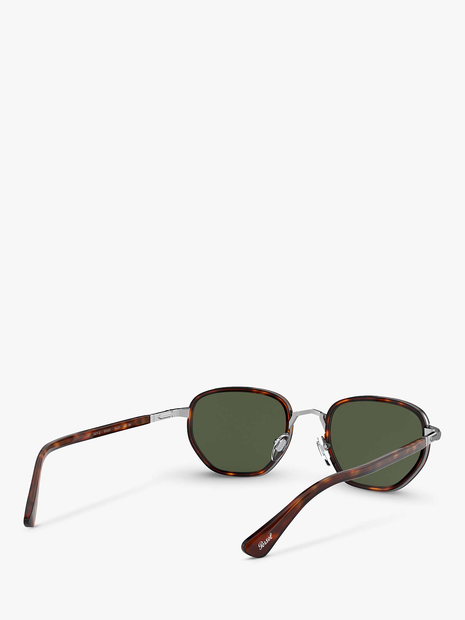 Buy Persol PO2471S Men's Oval Sunglasses Online at johnlewis.com
