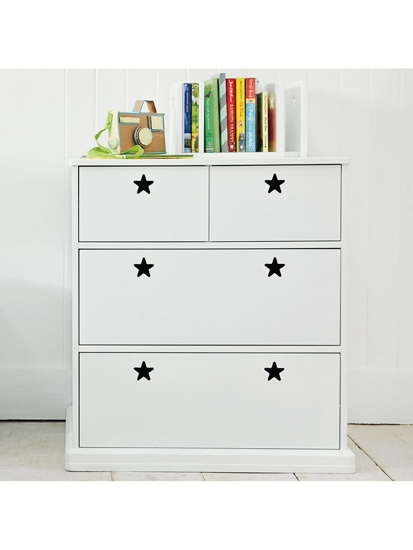 Great Little Trading Co Star Bright 4 Drawer Chest White At John