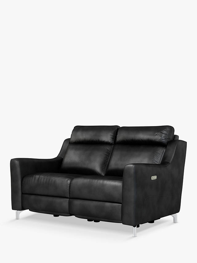 John Lewis Partners Elevate Medium 2, Marzia Leather Sofa