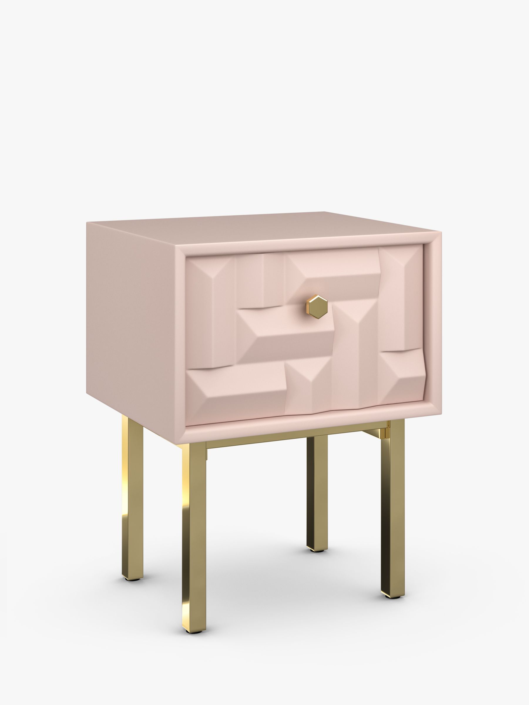 blush bedside table