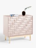 John Lewis Show Wood Bedroom Furniture, Soft Touch Chenille Duck Egg
