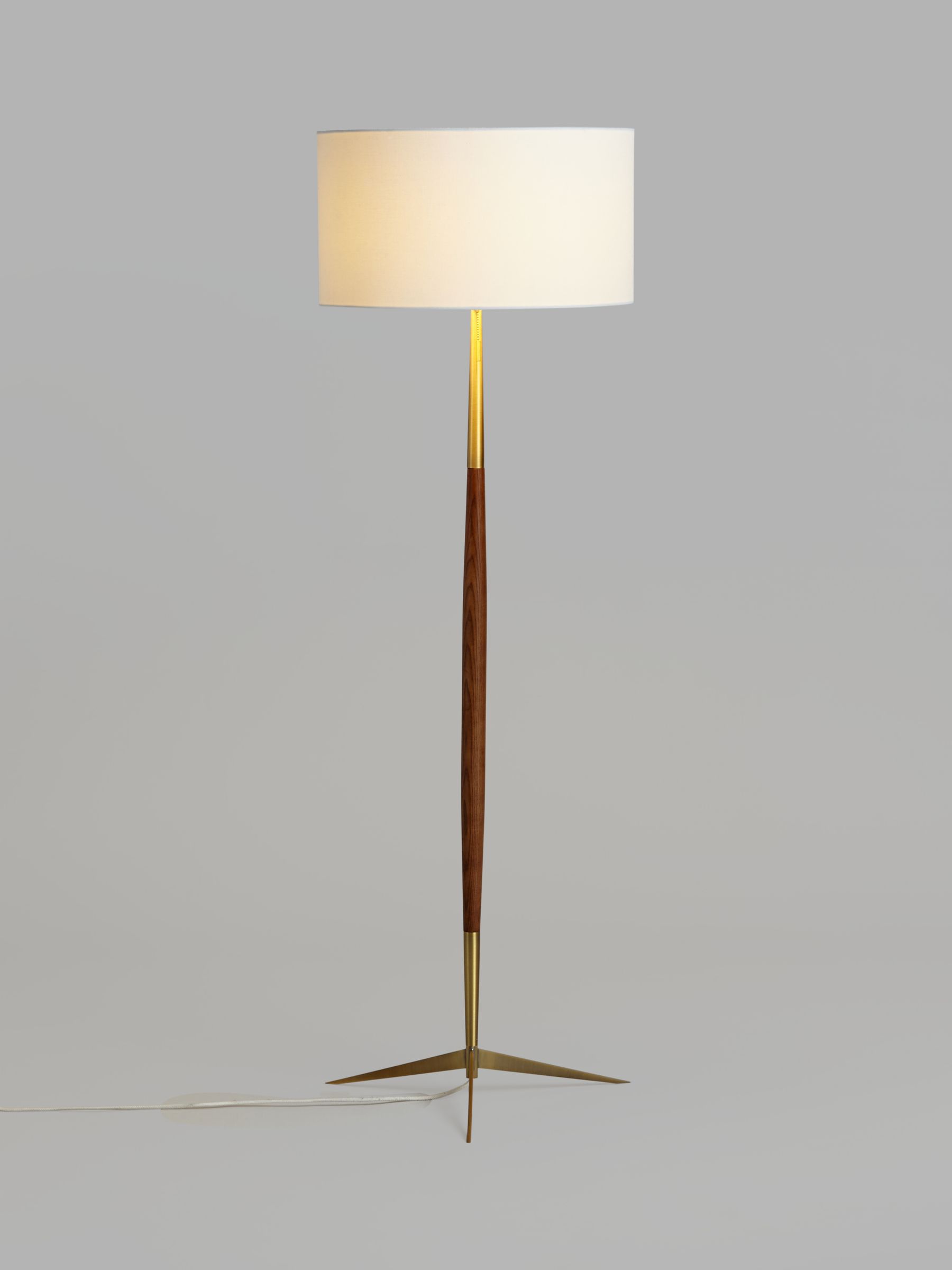 John Lewis Spindle Wooden Floor Lamp