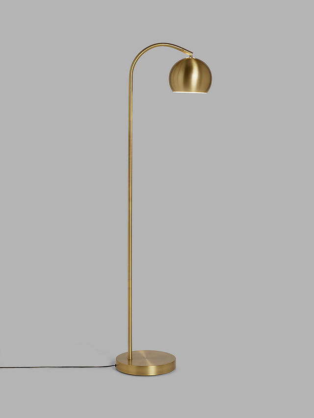 undefined | Hector Mini Floor Lamp, Brass