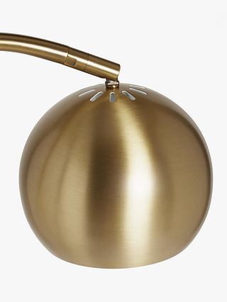 John Lewis & Partners Hector Mini Floor Lamp, Brass