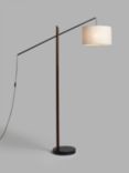 John Lewis Fishing Rod Floor Lamp, Walnut