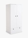 Great Little Trading Co Star Bright Double Wardrobe, White
