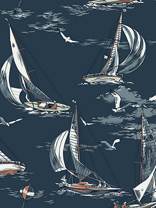 Boråstapeter Sailboats Wallpaper