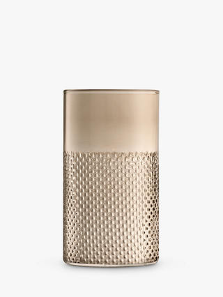 LSA International Wicker Vase, H25cm, Taupe